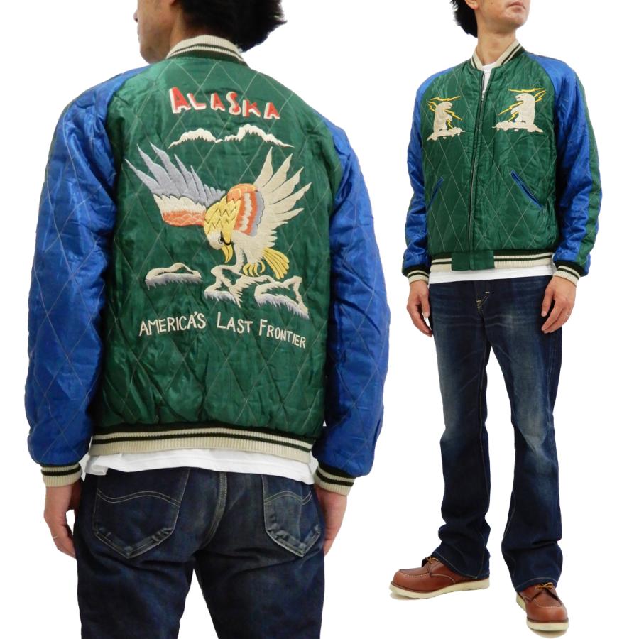 新しい到着 テーラー東洋 スカジャン Tt アラスカ 山羊 鷲 メンズ リバーシブル スーベニアジャケット 新品 内祝い Prishtina Fm