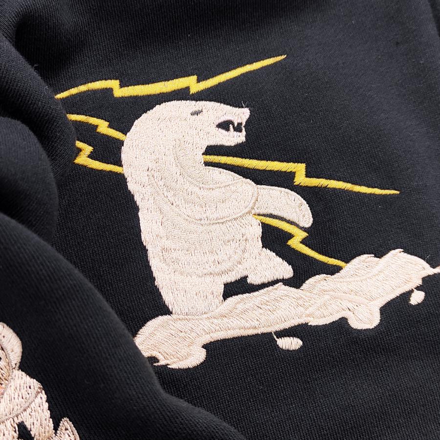 TAILOR TOYO テーラー東洋 スカジップパーカー アラスカ 白熊 裏起毛