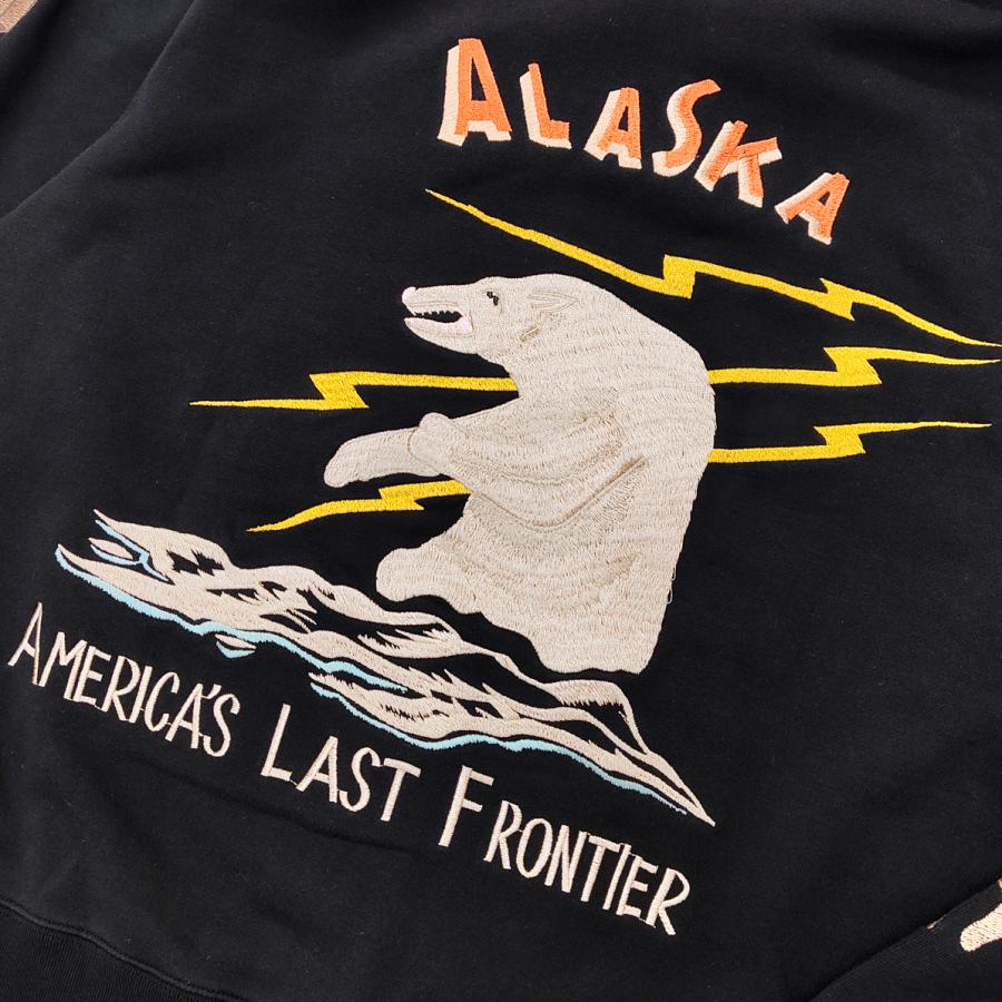 TAILOR TOYO テーラー東洋 スカジップパーカー アラスカ 白熊 裏起毛