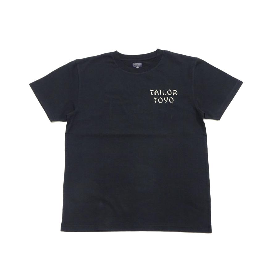 TAILOR TOYO テーラー東洋 スカTシャツ LOGO 半袖Tシャツ 総刺繍