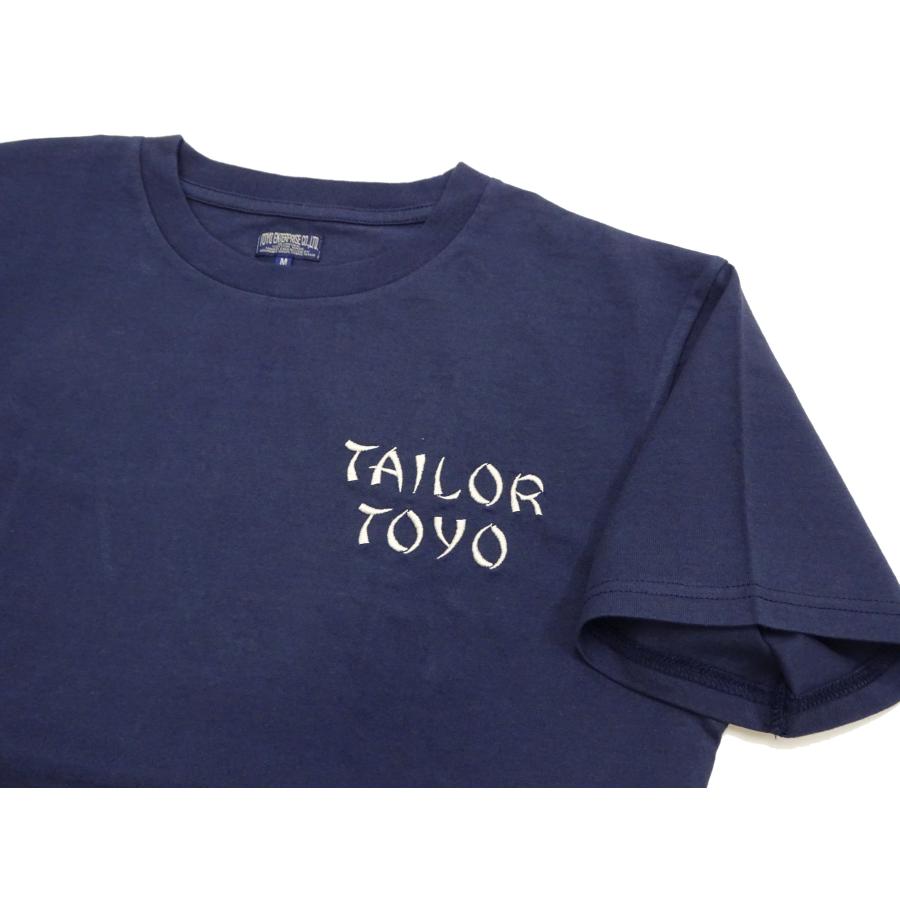 TAILOR TOYO テーラー東洋 スカTシャツ LOGO 半袖Tシャツ 総刺繍