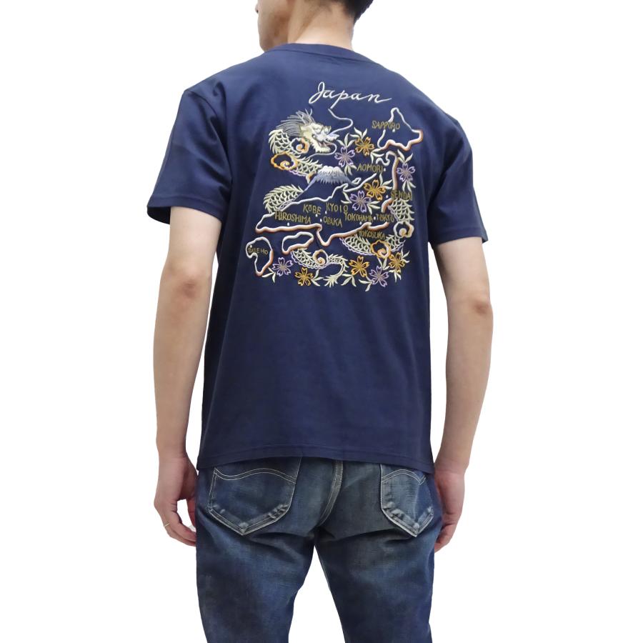 TAILOR TOYO テーラー東洋 スカTシャツ 半袖Tシャツ ジャパンマップ 総