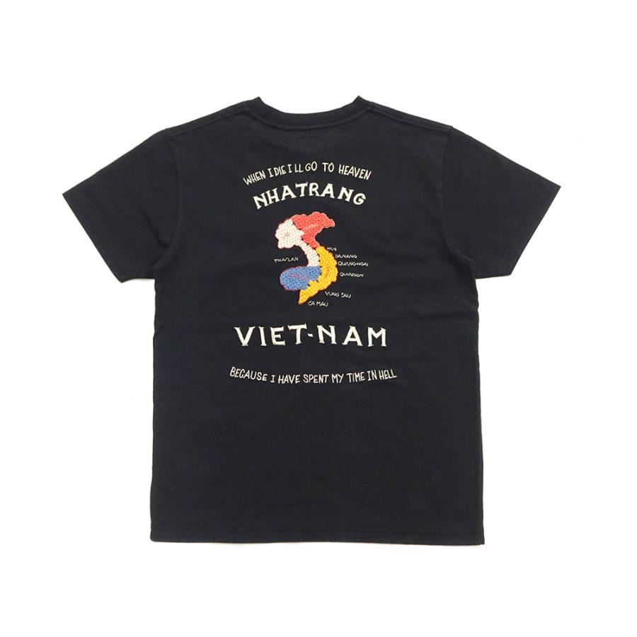 TAILOR TOYO テーラー東洋 スカTシャツ SUKA T-SHIRT EMBROIDERED VIET