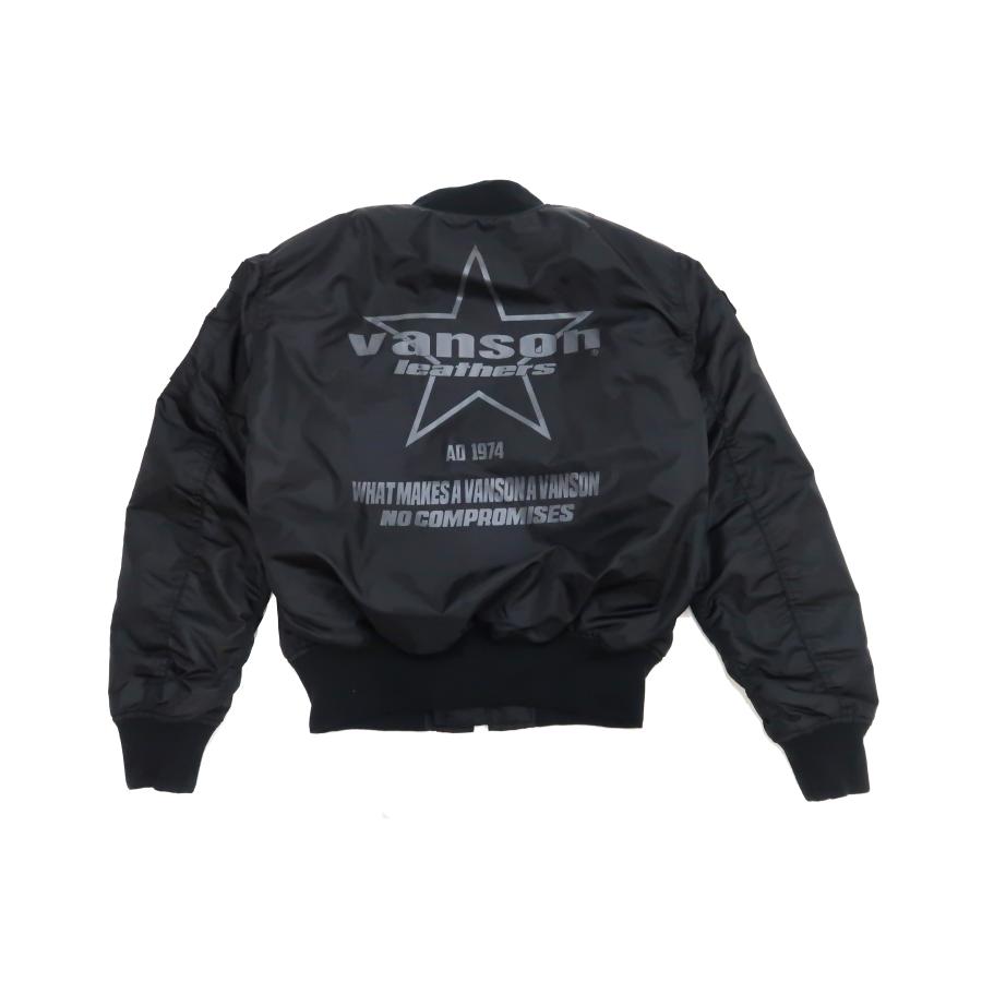 VANSON バンソン MA-1 trooper ジャケット 着脱式フロントネック VANSON バンソン MA-1 trooper ジャケット 着脱式フロントネック