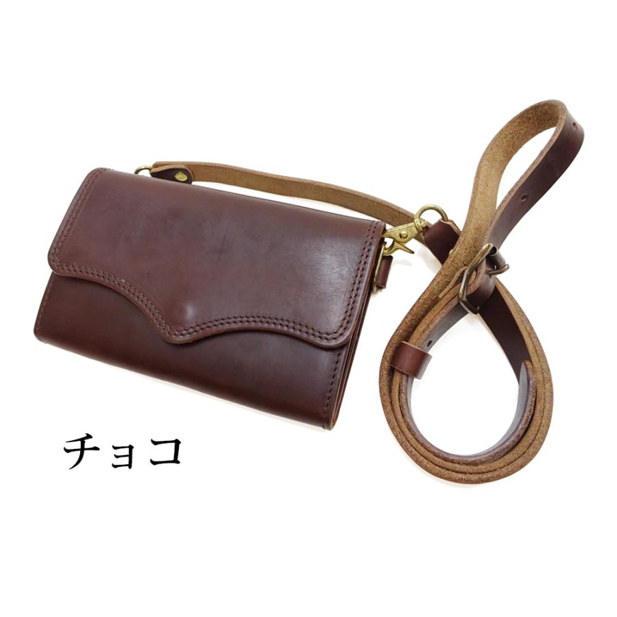 ART BROWN（アートブラウン） クロムエクセル レザー ウォレットバッグ