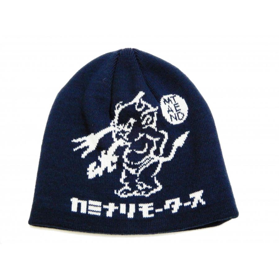 ウェッズスポーツ テッドマン カミナリ ニットキャップ WEDSNTCAP-100 エフ商会 ニット帽 新品｜rodeomatubara｜02