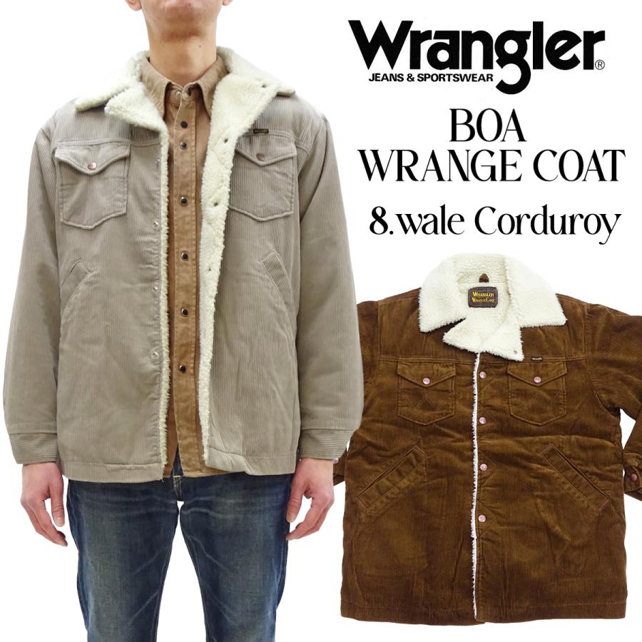 Wrangler ラングラー日本製 牛革襟 ウールコート 茶 キャメルL Lee（リー） ステンカラーコート コート Wrangler/ラングラー「暖
