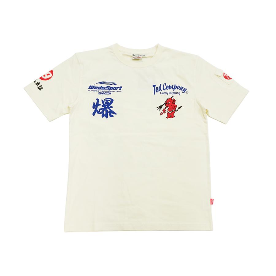TEDMAN（テッドマン） ウェッズスポーツ 坂東 コラボ 半袖Tシャツ スカ 