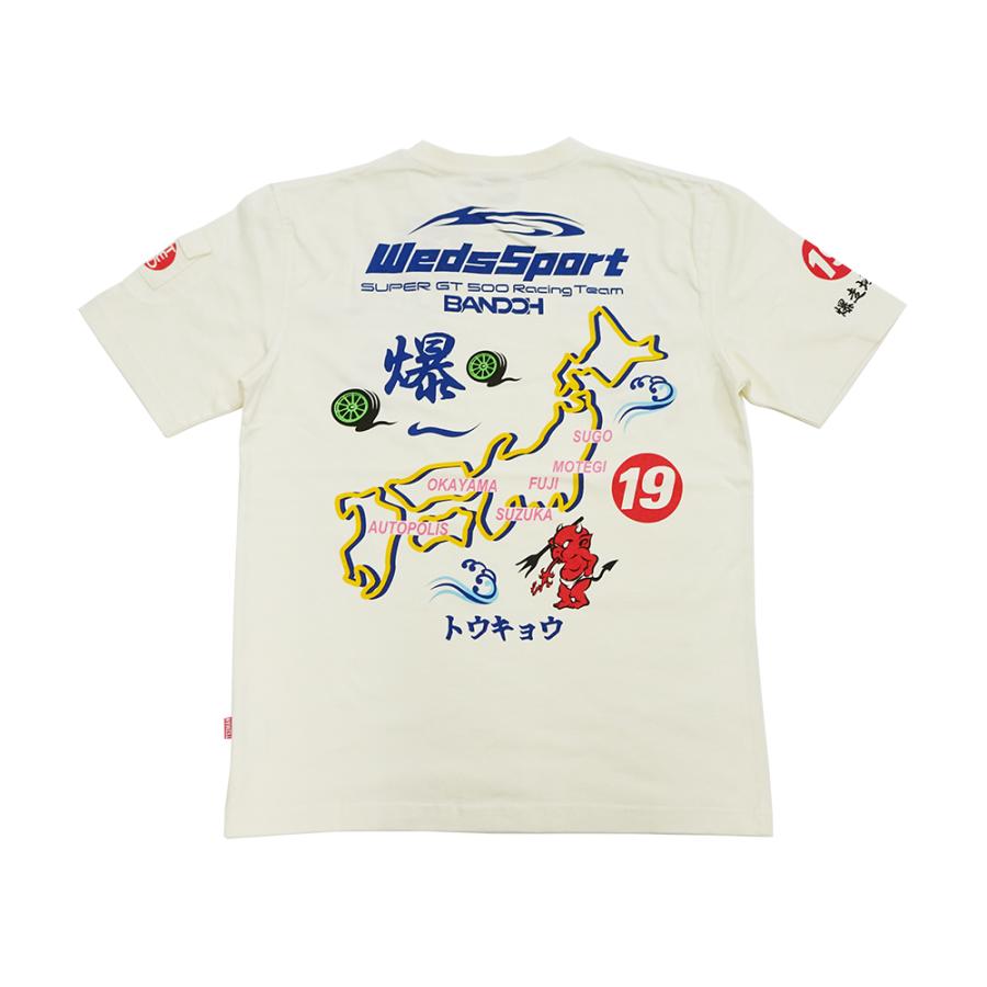 TEDMAN（テッドマン） ウェッズスポーツ 坂東 コラボ 半袖Tシャツ スカ