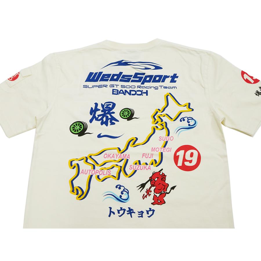 TEDMAN（テッドマン） ウェッズスポーツ 坂東 コラボ 半袖Tシャツ スカ 