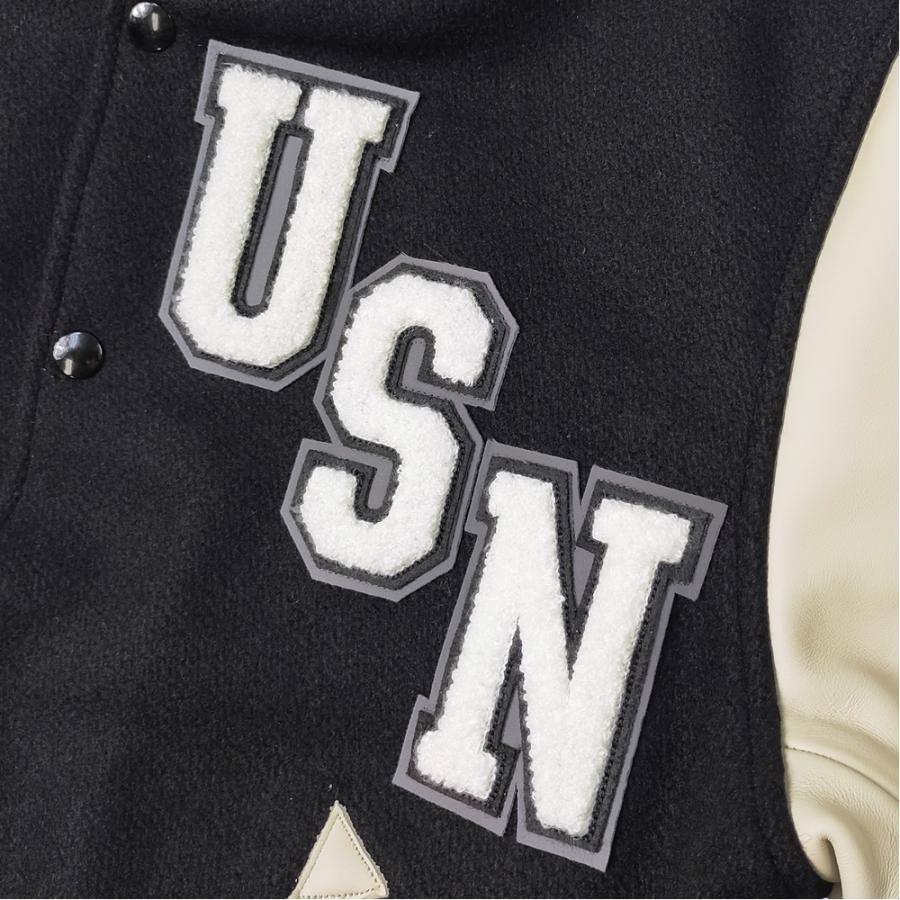 WHITESVILLE ホワイツビル スタジャン バズリクソンズ × ピーナッツ G