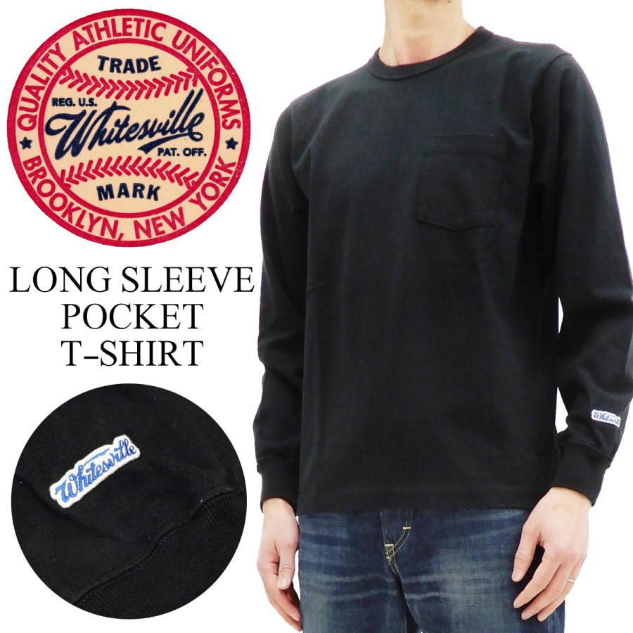 WHITESVILLE ホワイツビル 長袖 ポケットTシャツ WV68849 Whitesville