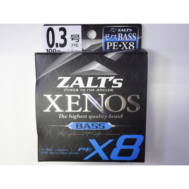 ラインシステム ザルツ ゼノスX8 XENOS X8 BASS #9lb 0.3号(100m) PE