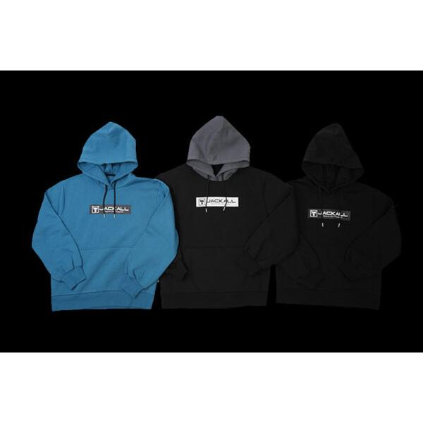 ジャッカル プルオーバーフーディビッグロゴ ブラック M Amazon.co.jp