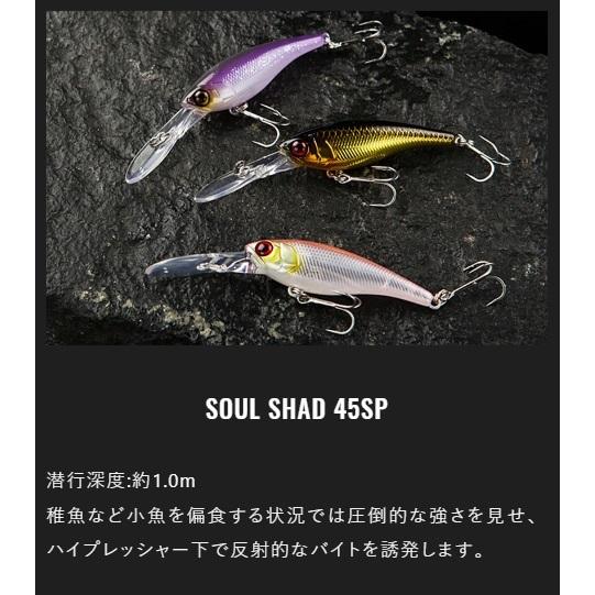 JACKALL（ジャッカル） ジャッカル☆ソウルシャッド45SP(サスペンド