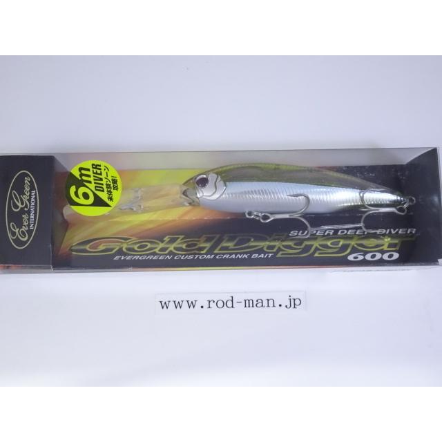 エバーグリーン☆ゴールドディガー600☆マジワカサギ#280 : ルアー