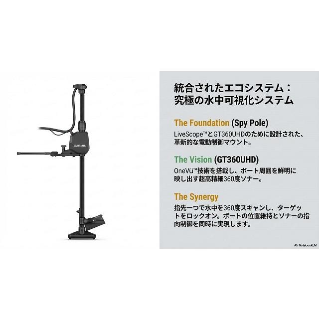 GARMIN（ガーミン） SPY POLE 42インチ #010-03012-00 : ルアー