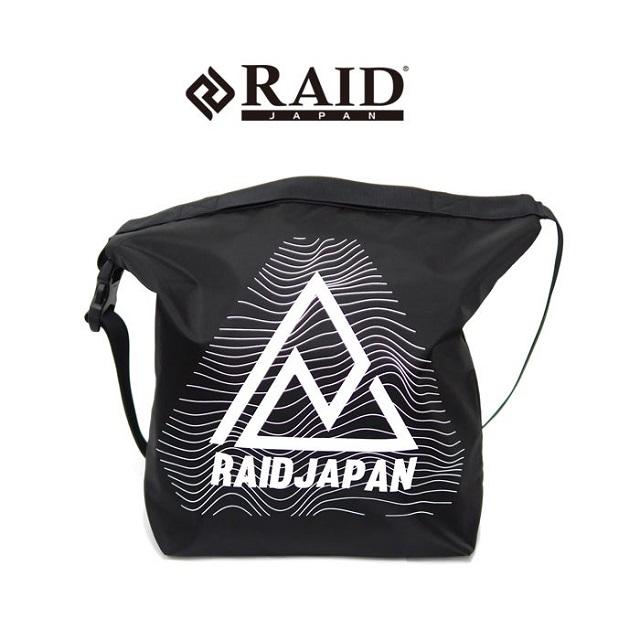 レイドジャパン☆ロールアップボディバッグ☆#BLACK : ルアーショップ