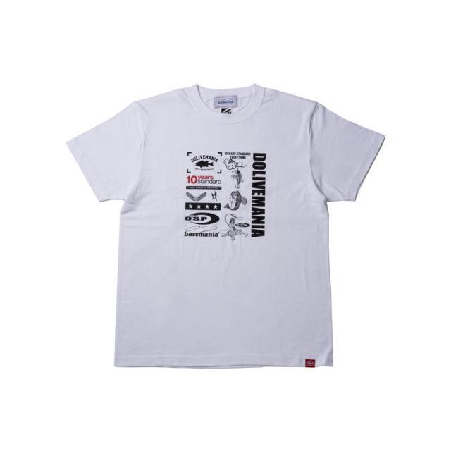 OSP バスマニア コラボ アパレル ウェア オーエスピー Tシャツ キャップ O.S.P オーエスピー☆バスマニア☆ミックスデザインTシャツ☆#ホワイト