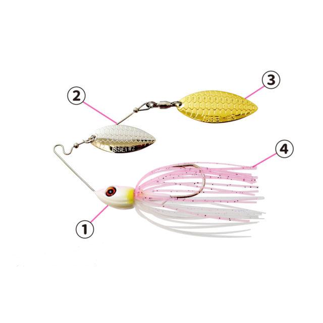 ぼんじり☆新品☆イッセイ　クルコマ　8g　3個セット issei（一誠） イッセイ☆G.Cクルコマ8g(D.W.)☆コットンキャンディ#03