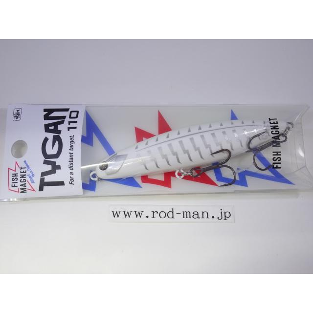 フィッシュマグネット タイガン110 #01ホワイトパワーボーン : ルアー