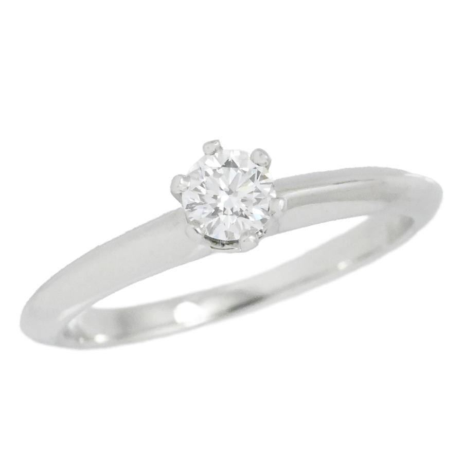 ティファニー TIFFANY & Co. PT950 プラチナ ダイヤ0.18ct 
