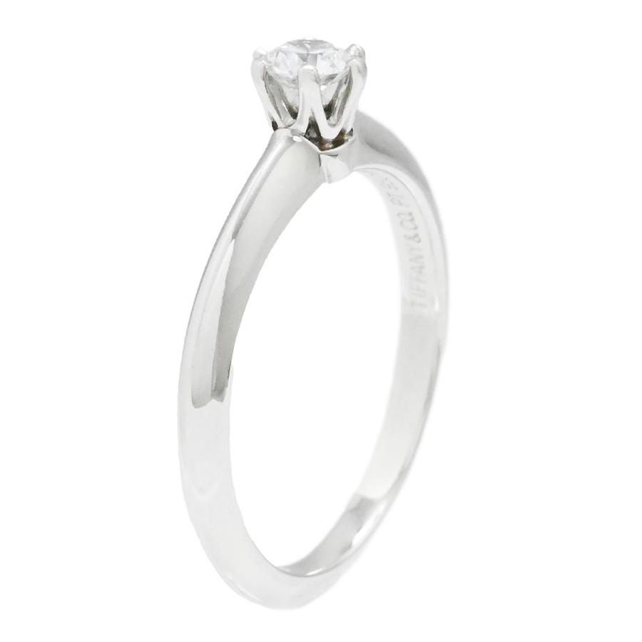 ティファニー TIFFANY & Co. PT950 プラチナ ダイヤ0.18ct 
