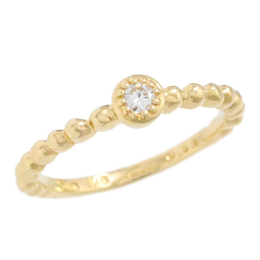 スタージュエリー STAR JEWELRY K18YG イエローゴールド ダイヤ0.03ct 