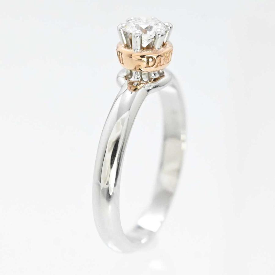 3063☆ダミアーニ DAMIANI PT950 プラチナ K18PG ピンクゴールド 