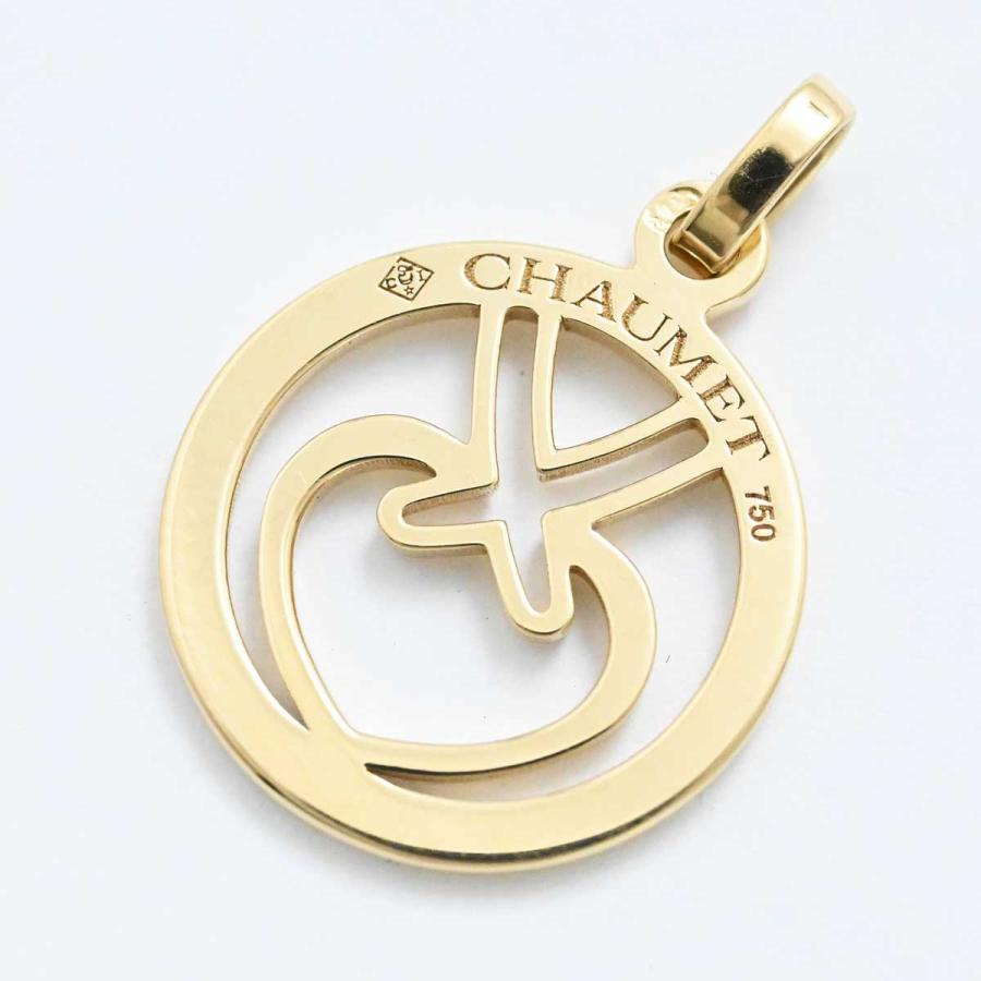 3203☆ショーメ CHAUMET 750YG イエローゴールド アクロシュ クール 