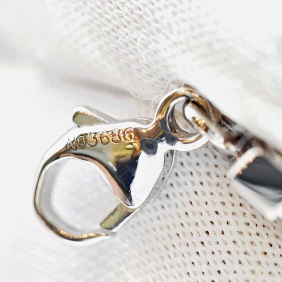 3224☆カルティエ Cartier 750WG ホワイトゴールド 2C ダイヤ ベビー