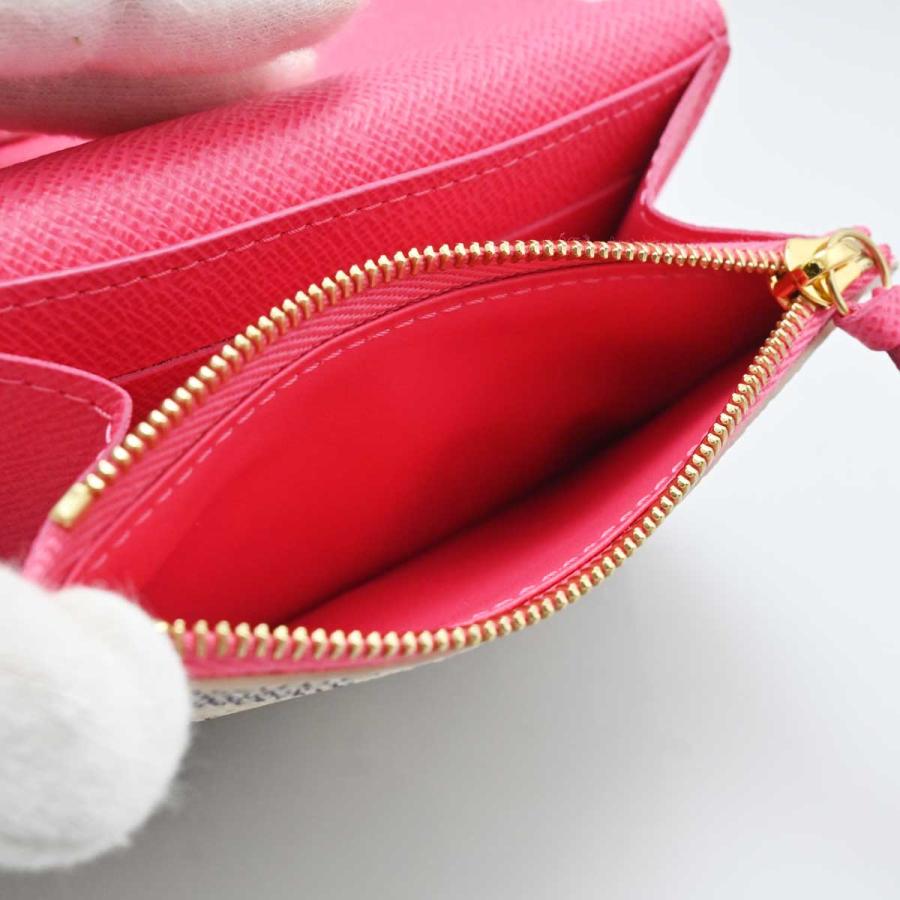 ルイヴィトン LOUIS VUITTON ポルトフォイユモネ ロザリ アズール 二  
