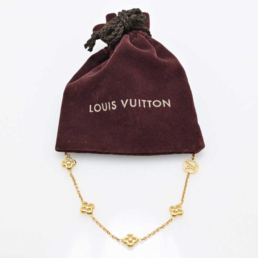ルイヴィトン LOUIS VUITTON モノグラム フラワーフル ネックレス
