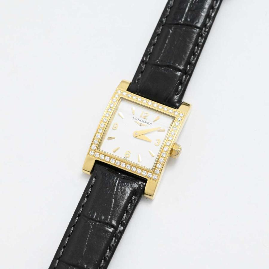 ロンジン LONGINES K18YG イエローゴールド ダイヤベゼル L5.166.7