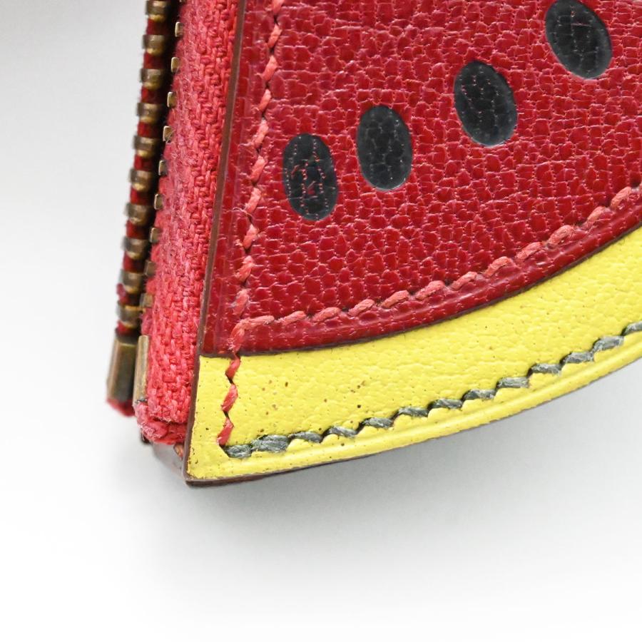 エルメス HERMES フルーツコインケース スイカ すいか エルメス HERMES フルーツコインケース スイカ すいか