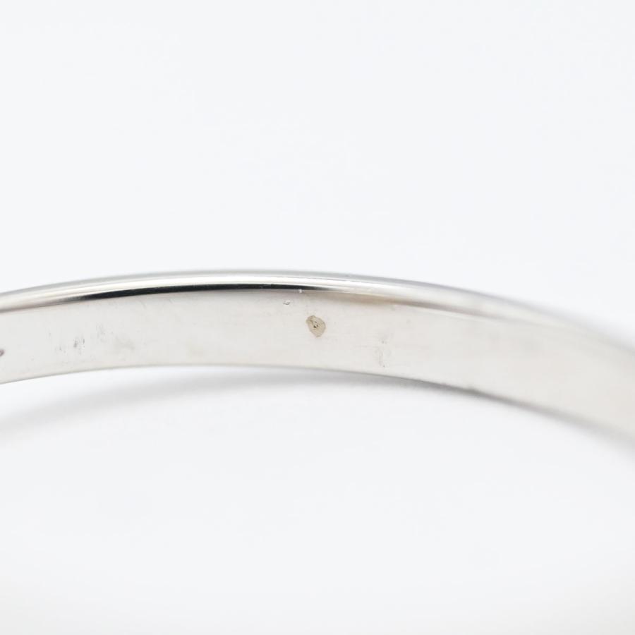 ミキモト MIKIMOTO K14WG ホワイトゴールド パール ダイヤ リング 13号 