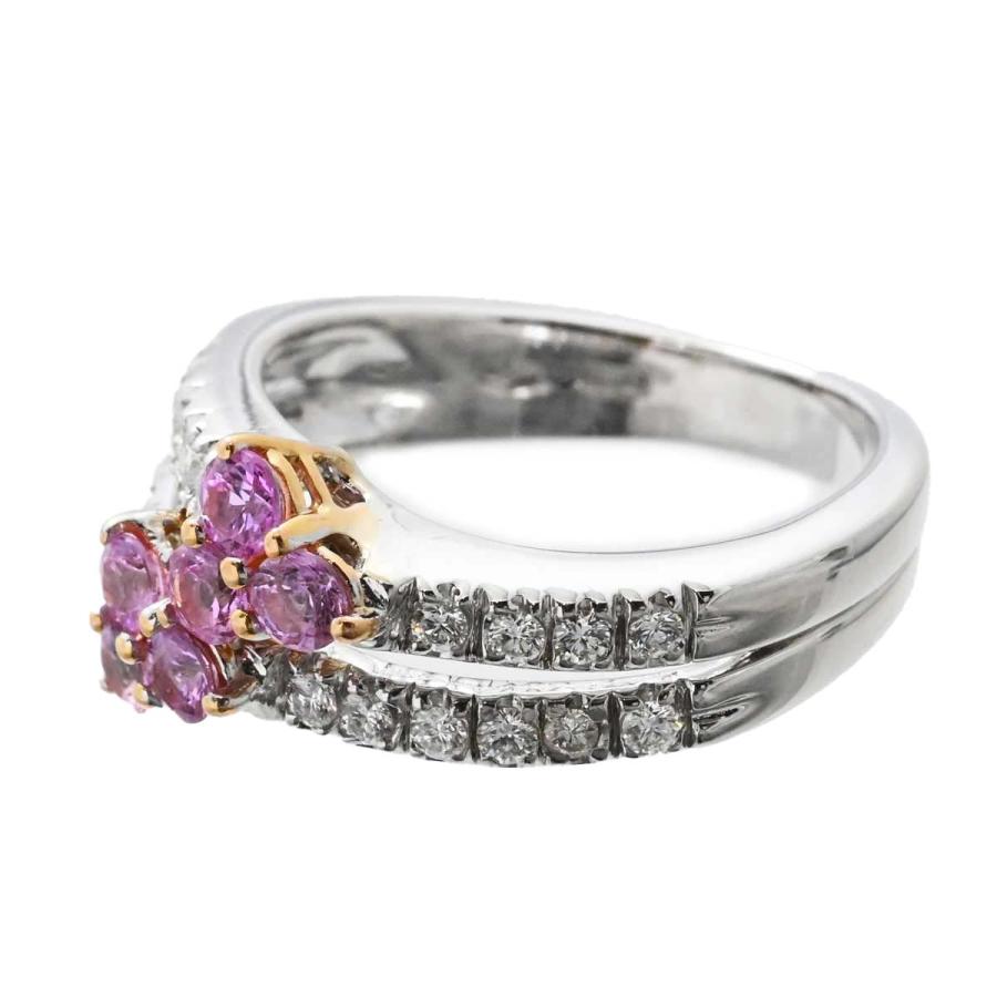ダミアーニ DAMIANI K18WG ホワイトゴールド 750WG ピンクサファイア