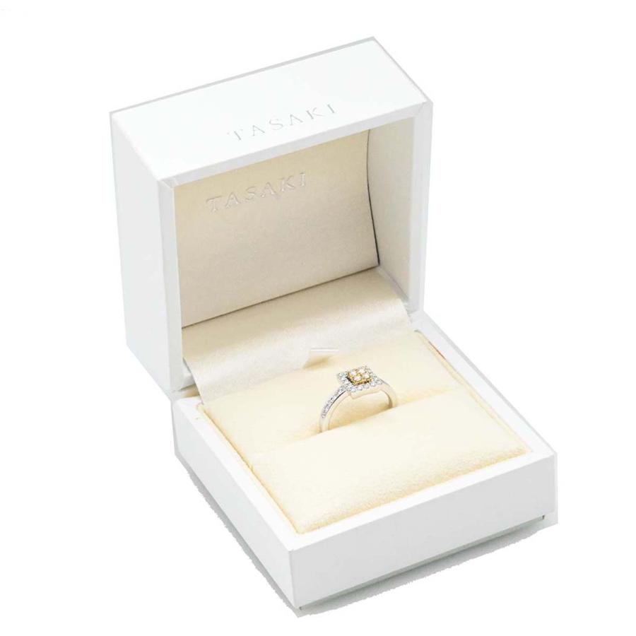 タサキ TASAKI 750WG ホワイトゴールド 750YG イエローゴールド ダイヤ  