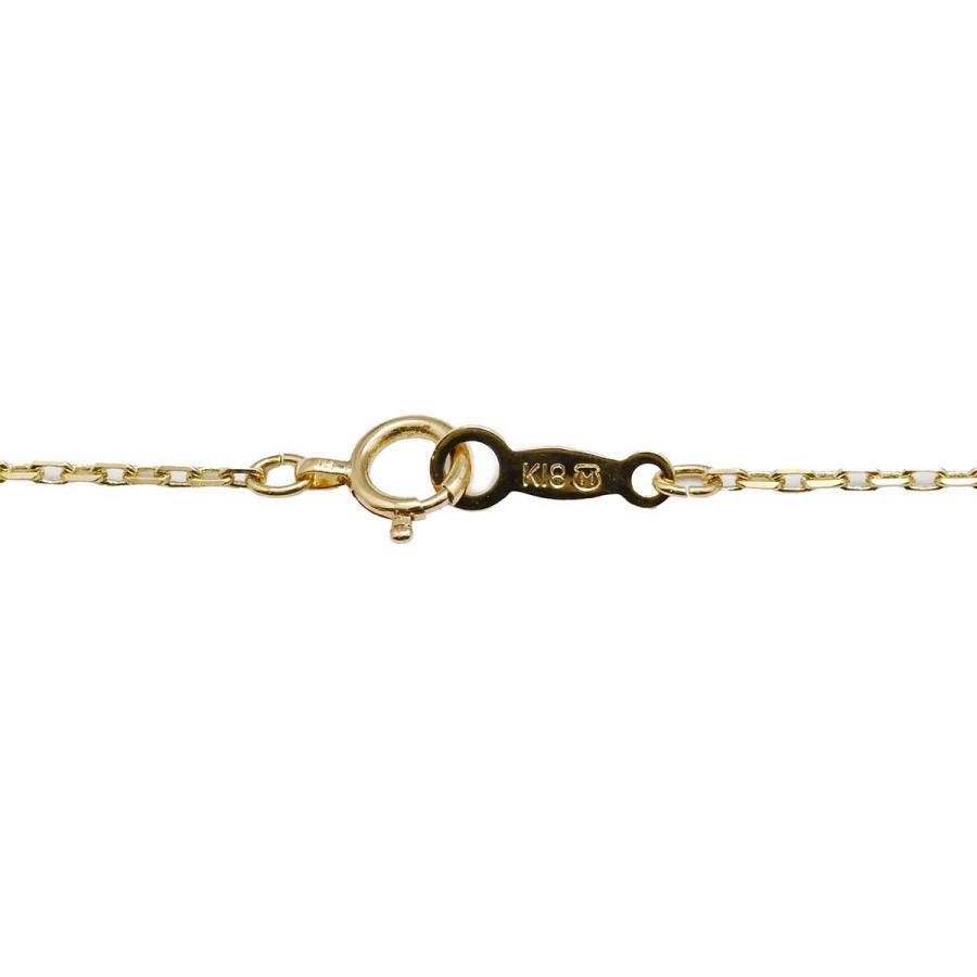 ミキモト MIKIMOTO K18YG イエローゴールド パール ネックレス