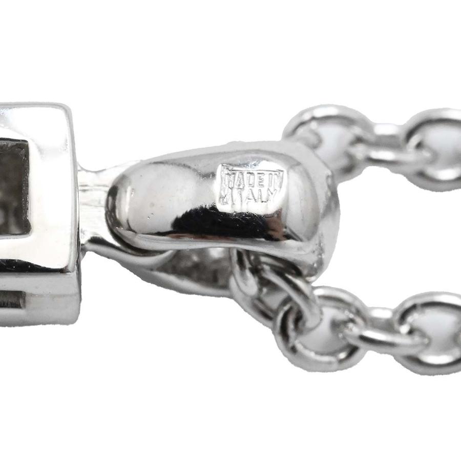 ブルガリ BVLGARI 750WG ホワイトゴールド ダイヤ グリーククロス 