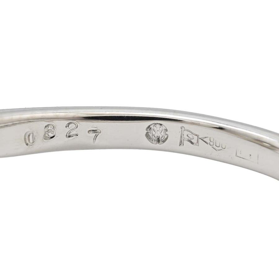 モニッケンダム MONNICKENDAM PT900 プラチナ ダイヤ0.327ct リング 11 