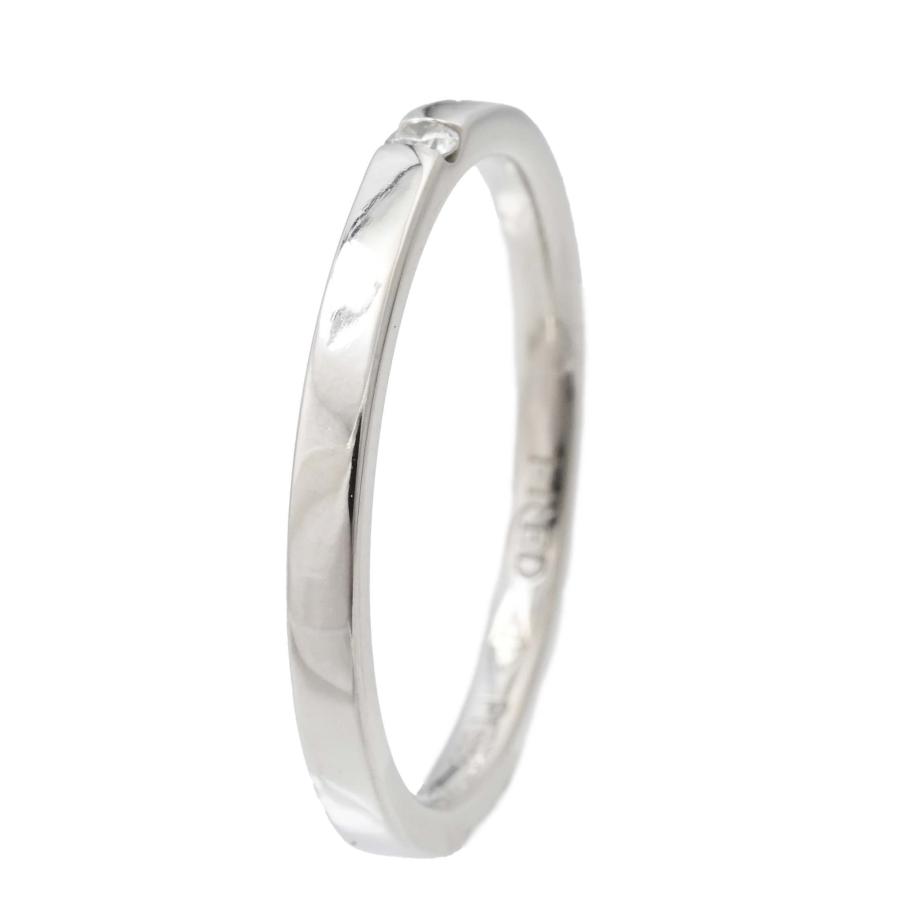 フレッド FRED PT950 プラチナ ダイヤ1P フォーラブウェディング  