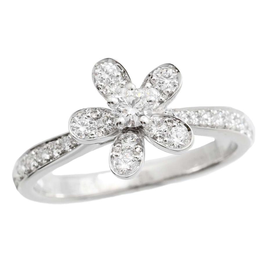 ヴァンクリーフ＆アーペル VAN CLEEF & ARPELS 750WG ホワイト  