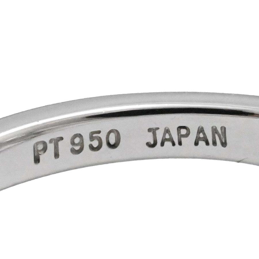 ティファニー TIFFANY & Co. PT950 プラチナ ダイヤ ビクトリア リング 