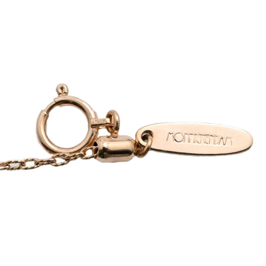 モニッケンダム MONNICKENDAM K18PG ダイヤ0.15ct ペアシェイプ 