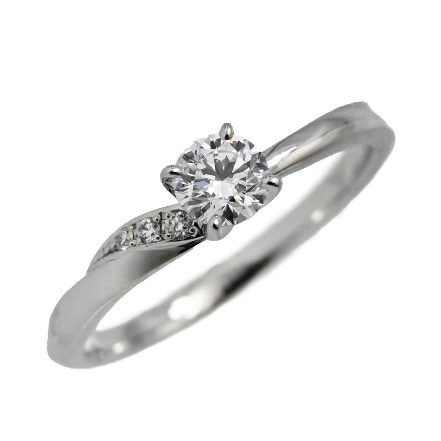 ニワカ NIWAKA 俄 Pt950 プラチナ ダイヤ0.22ct リング 木漏れ日 D 