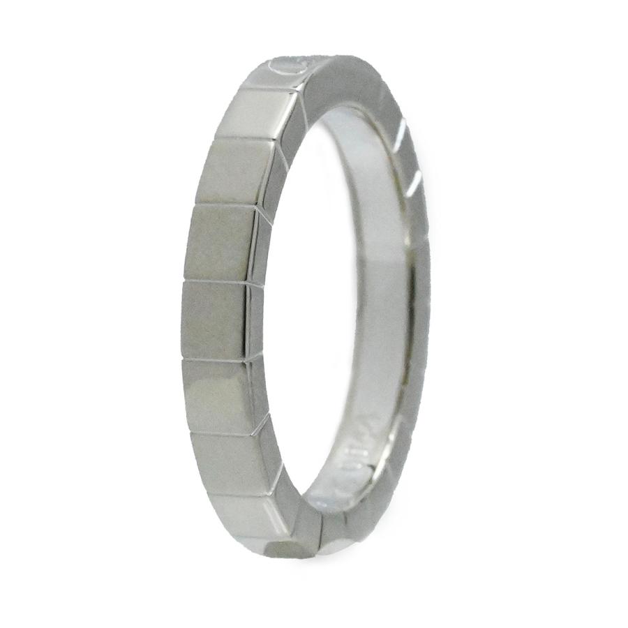 カルティエ CARTIER 750WG ホワイトゴールド ラニエールリング サイズ 