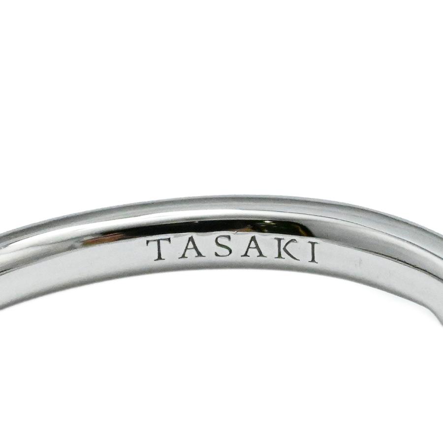 タサキ TASAKI Pt950 プラチナ ダイヤ0.07ct リング 9号
