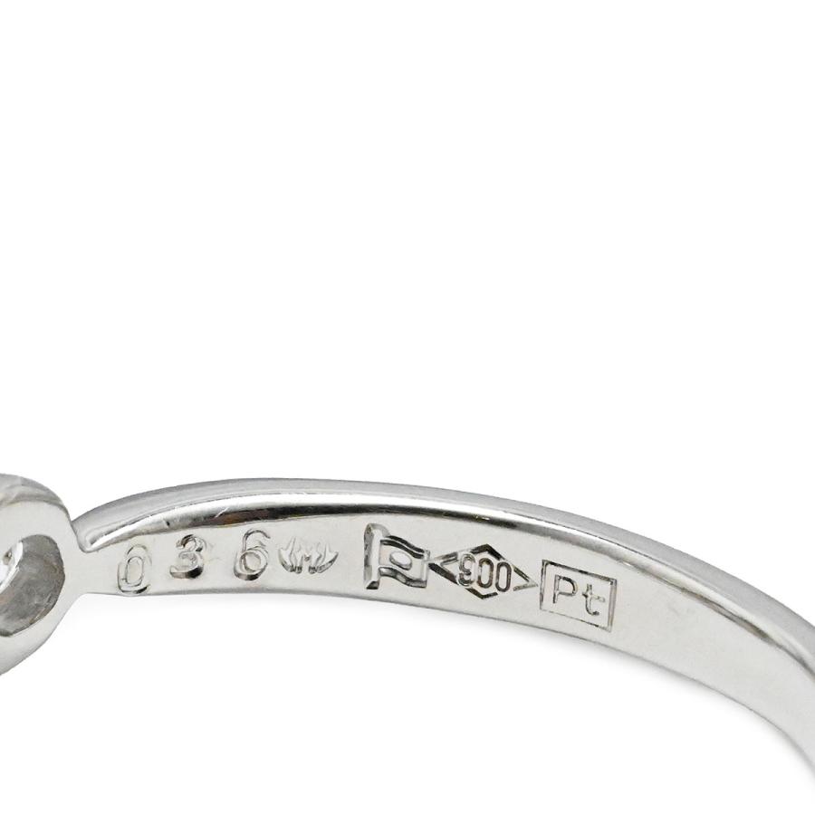 モニッケンダム MONNICKENDAM PT900 プラチナ ダイヤ0.36ct 0.16ct 