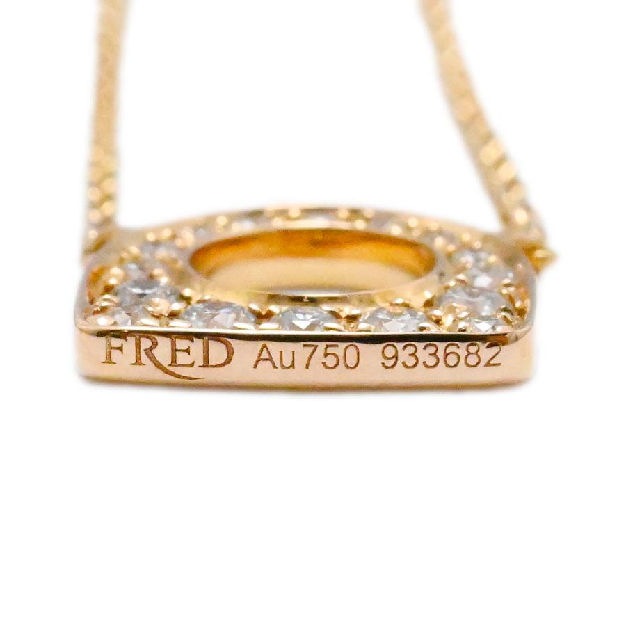フレッド FRED 750PG ピンクゴールド ダイヤ サクセス ネックレス 
